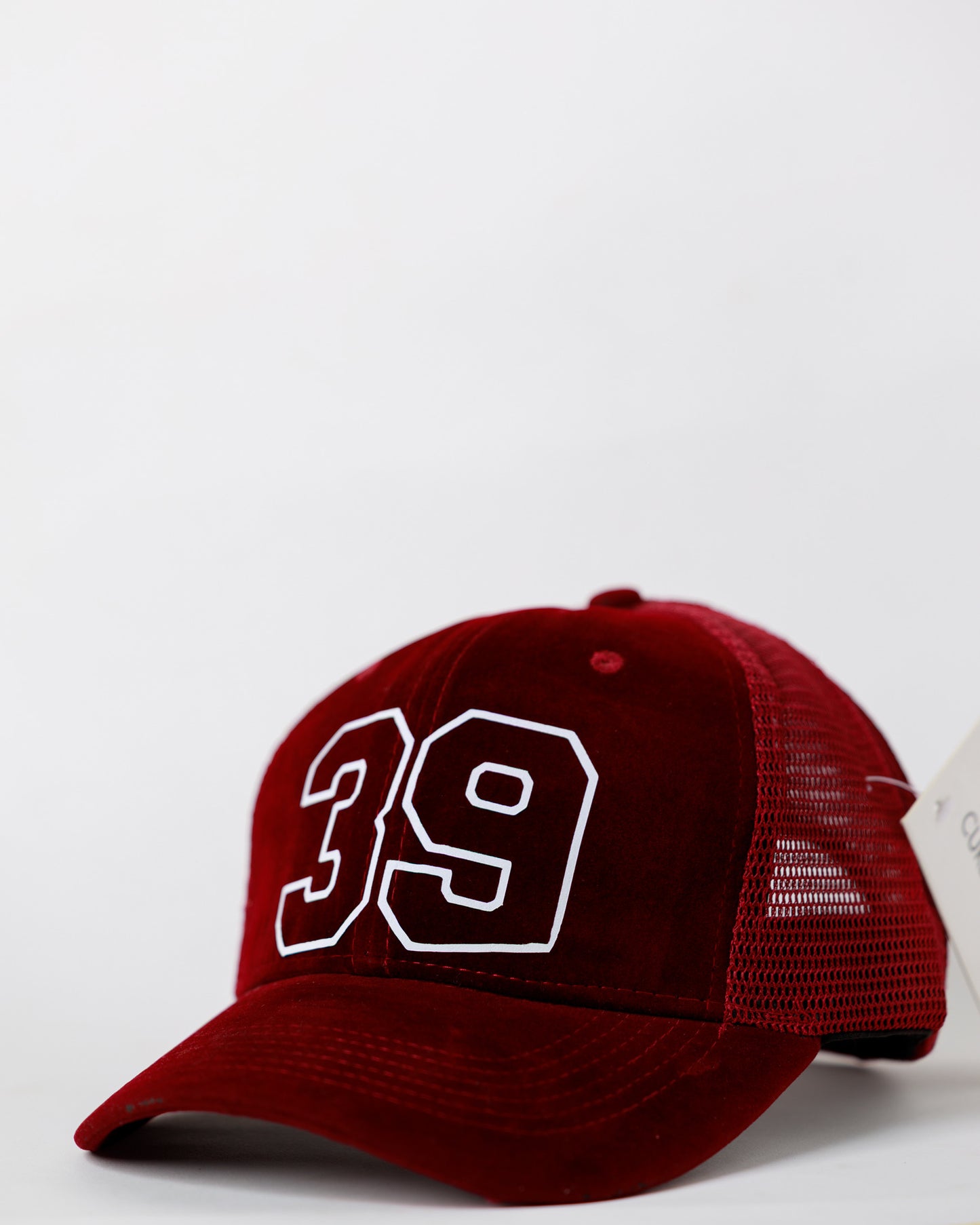 Curban maroon 39-Digit Baseball Cap