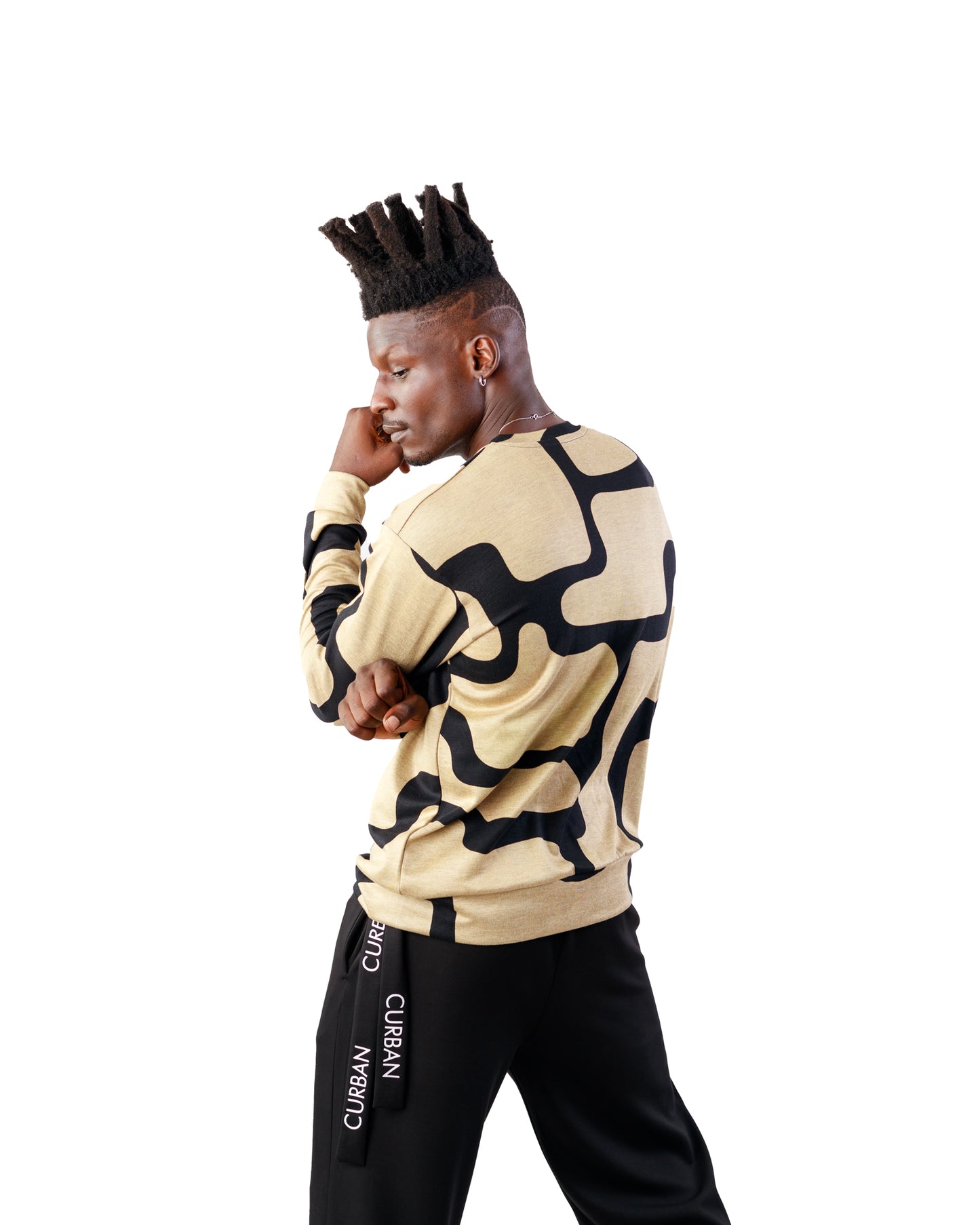 CURBAN pith hoodies & sweatshirts set for men | gold