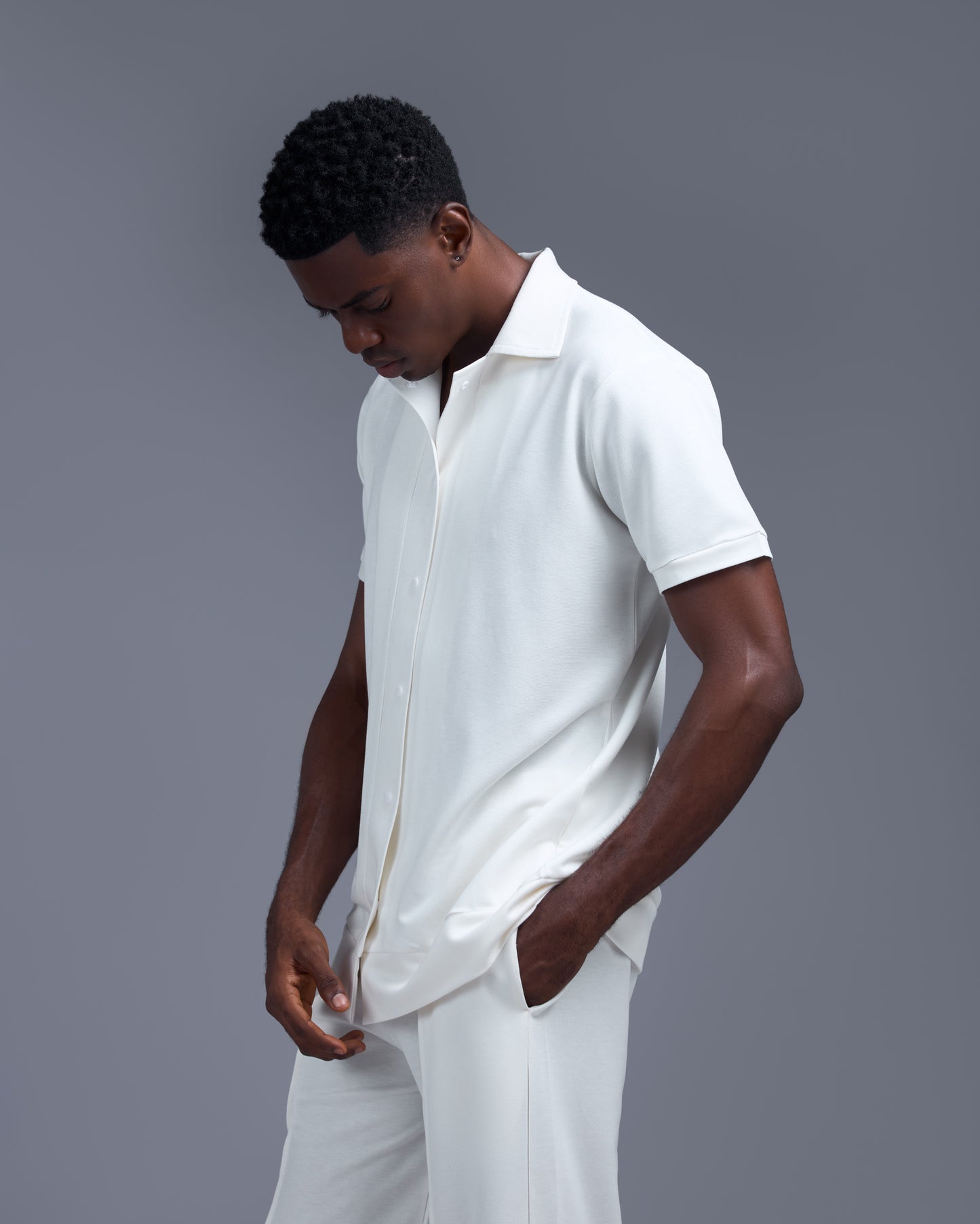 Curban Offwhite Loosefit Two Piece Menswear