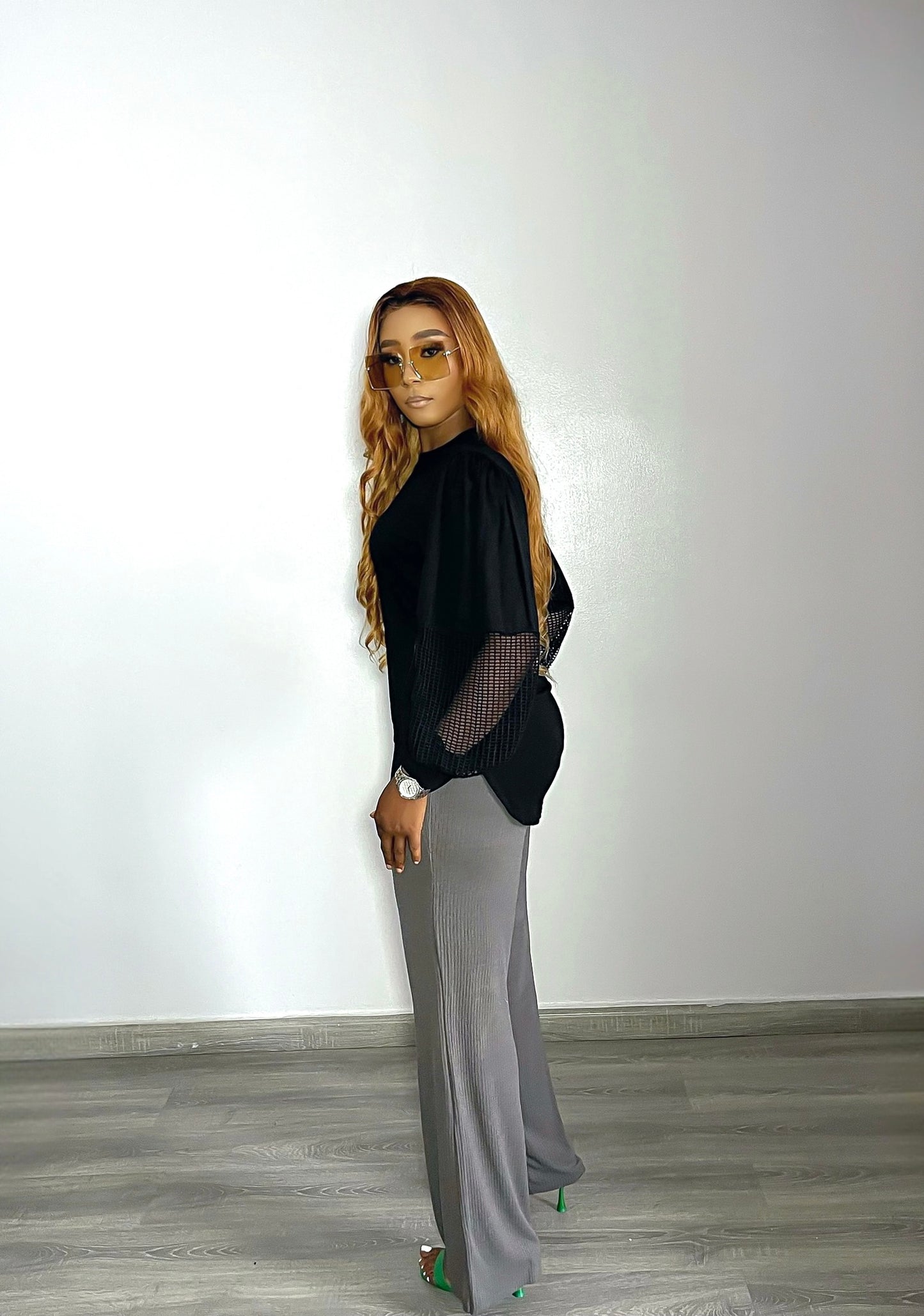 CURBAN Mesh Co-Ord | Gris