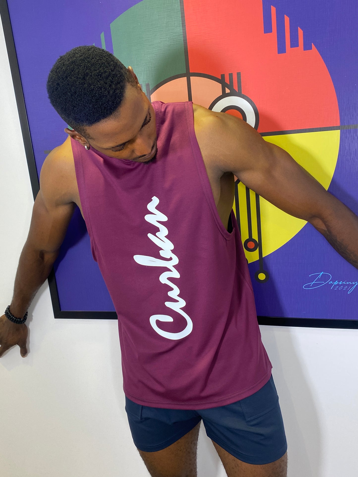 Curban Sleeveless Piece | Purple