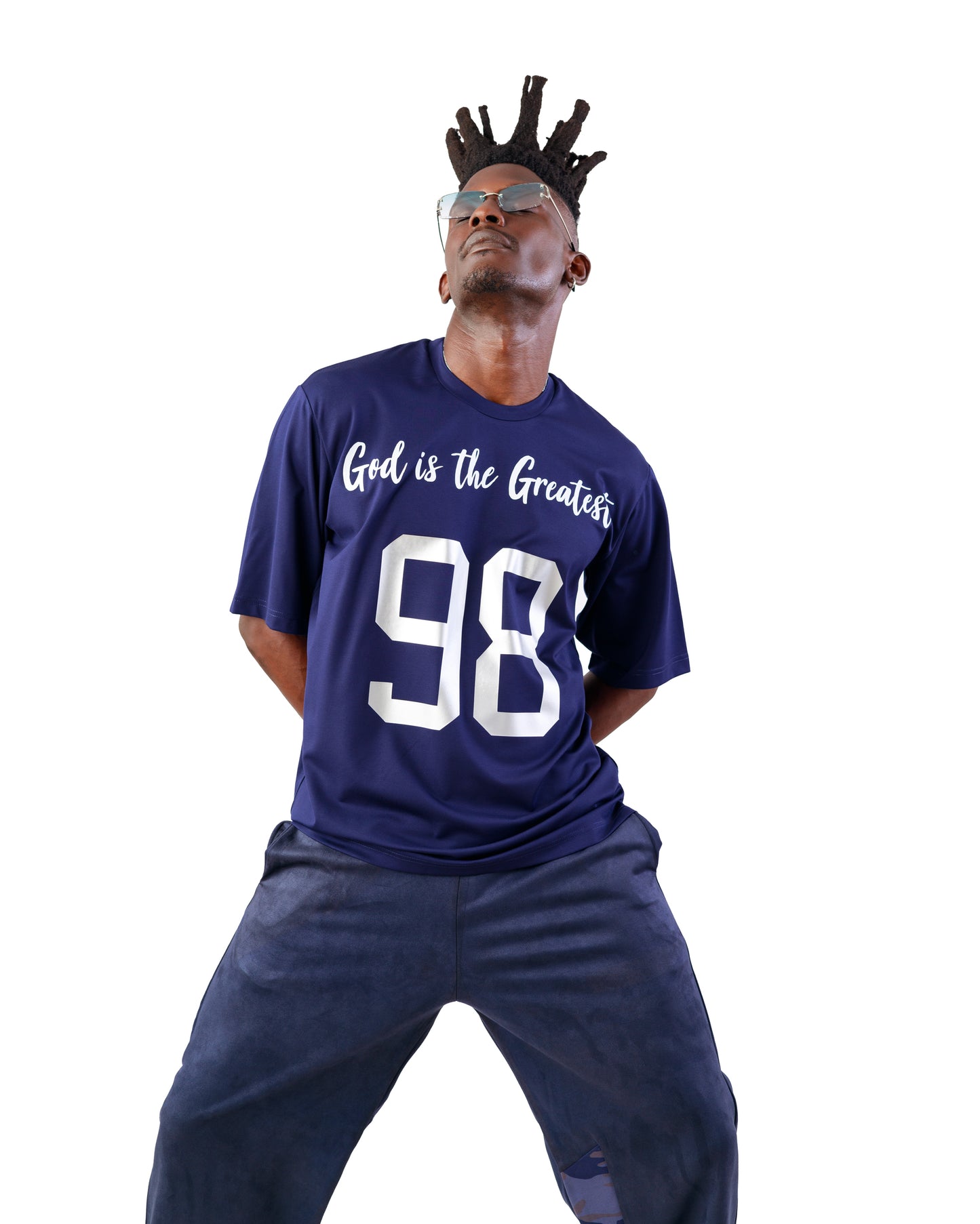 CURBAN GOD is the greatest Oversized Male T-Shirt