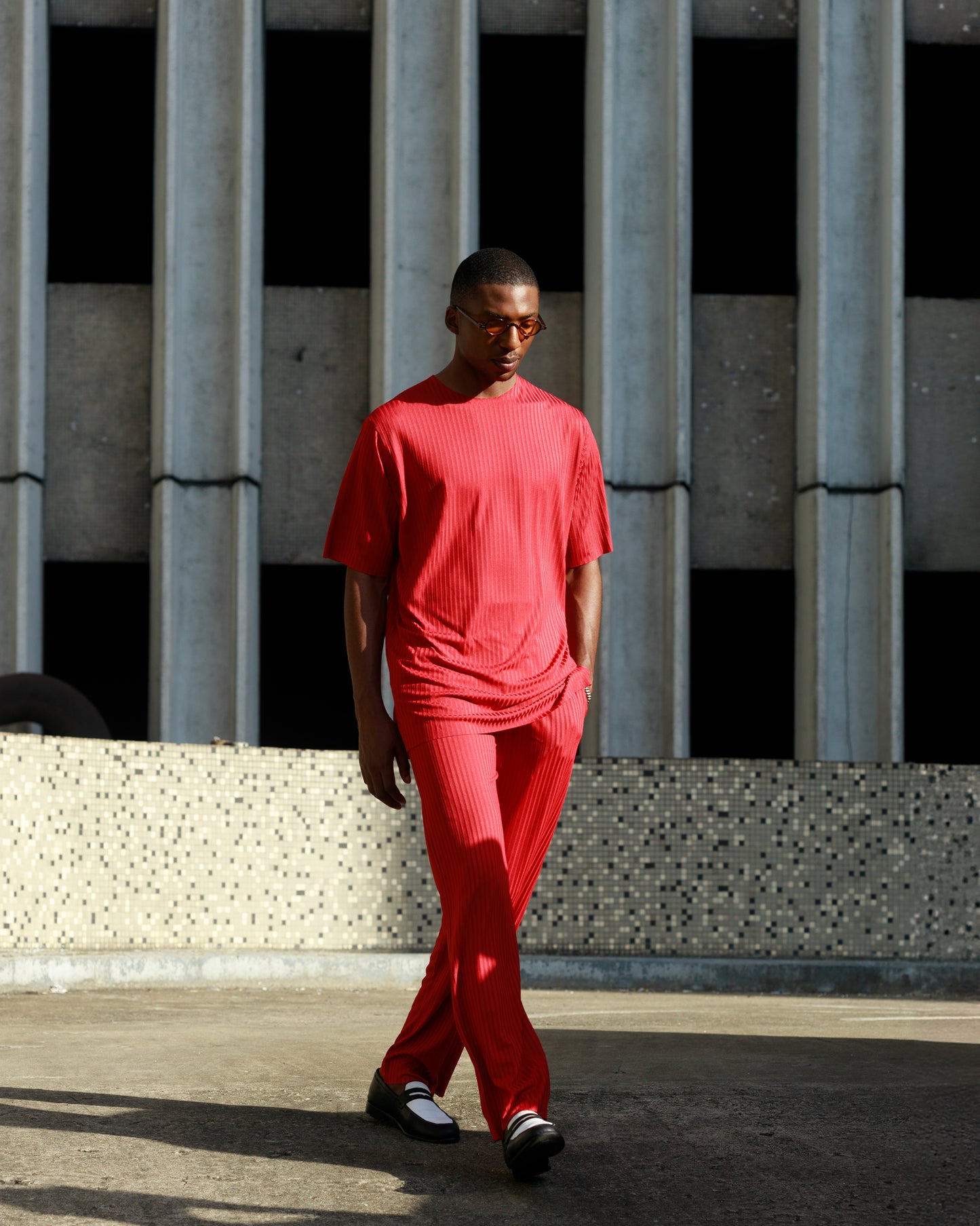 Curban Merlot Facade Palazzo Loosefit Two Piece Menswear