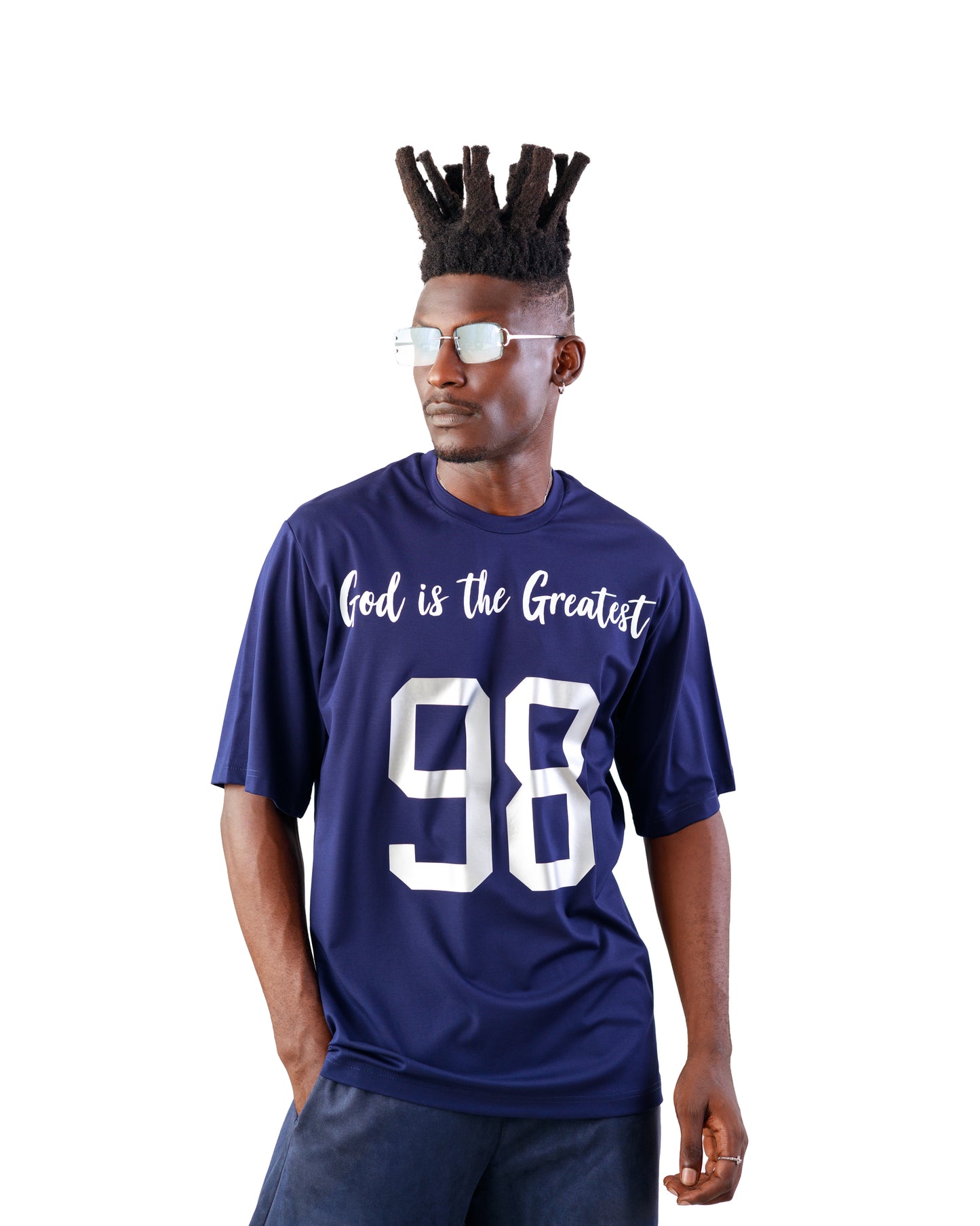 CURBAN GOD is the greatest Oversized Male T-Shirt