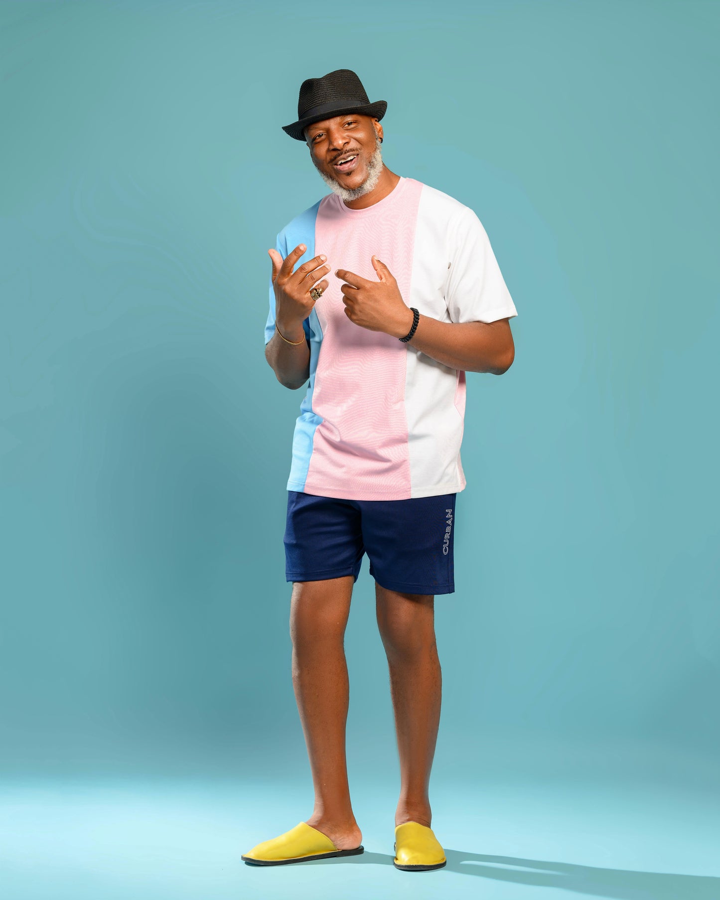 Curban icecream loose fit Shorts Two-piece outfit