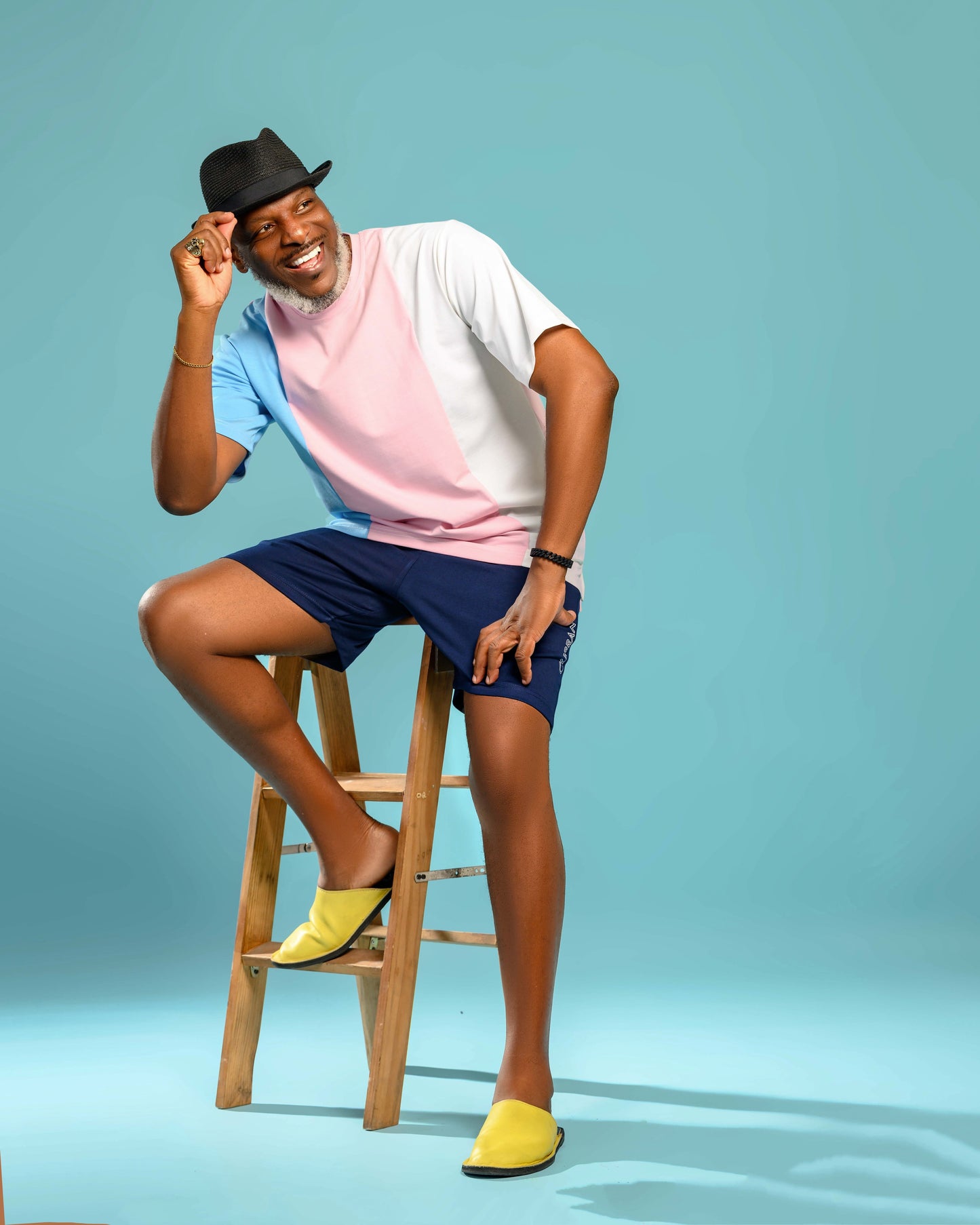 Curban icecream loose fit Shorts Two-piece outfit