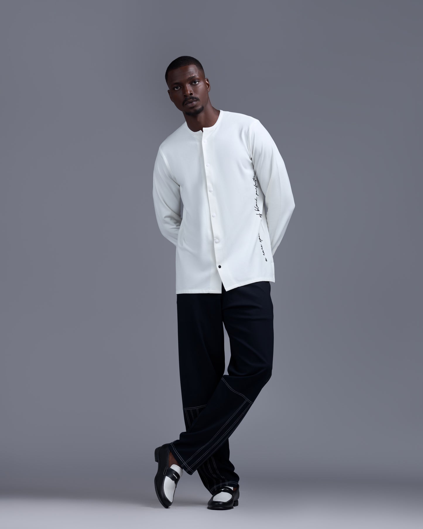 Curban long sleeve "rare specimen" Loose-fit Menswear set