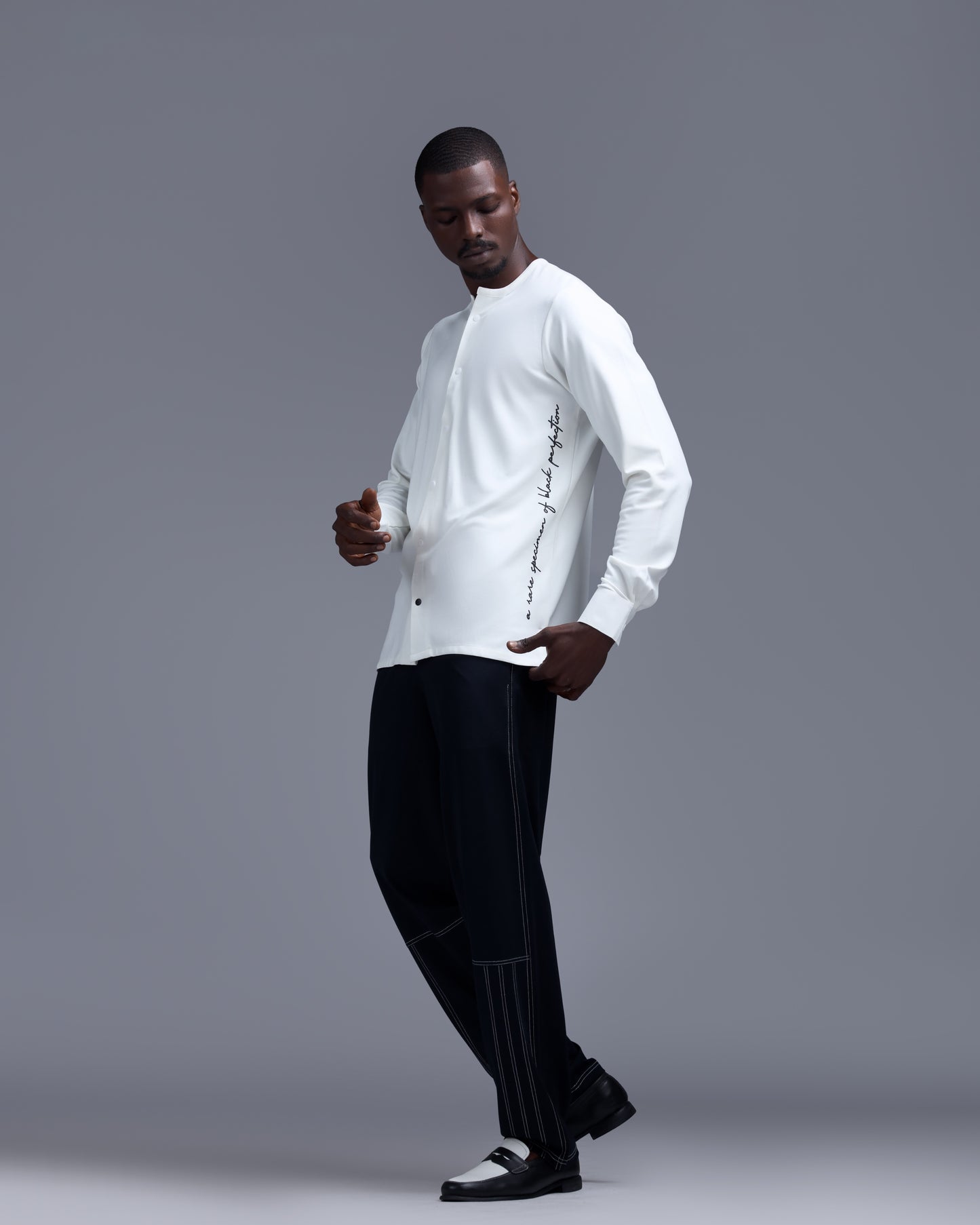 Curban long sleeve "rare specimen" Loose-fit Menswear set