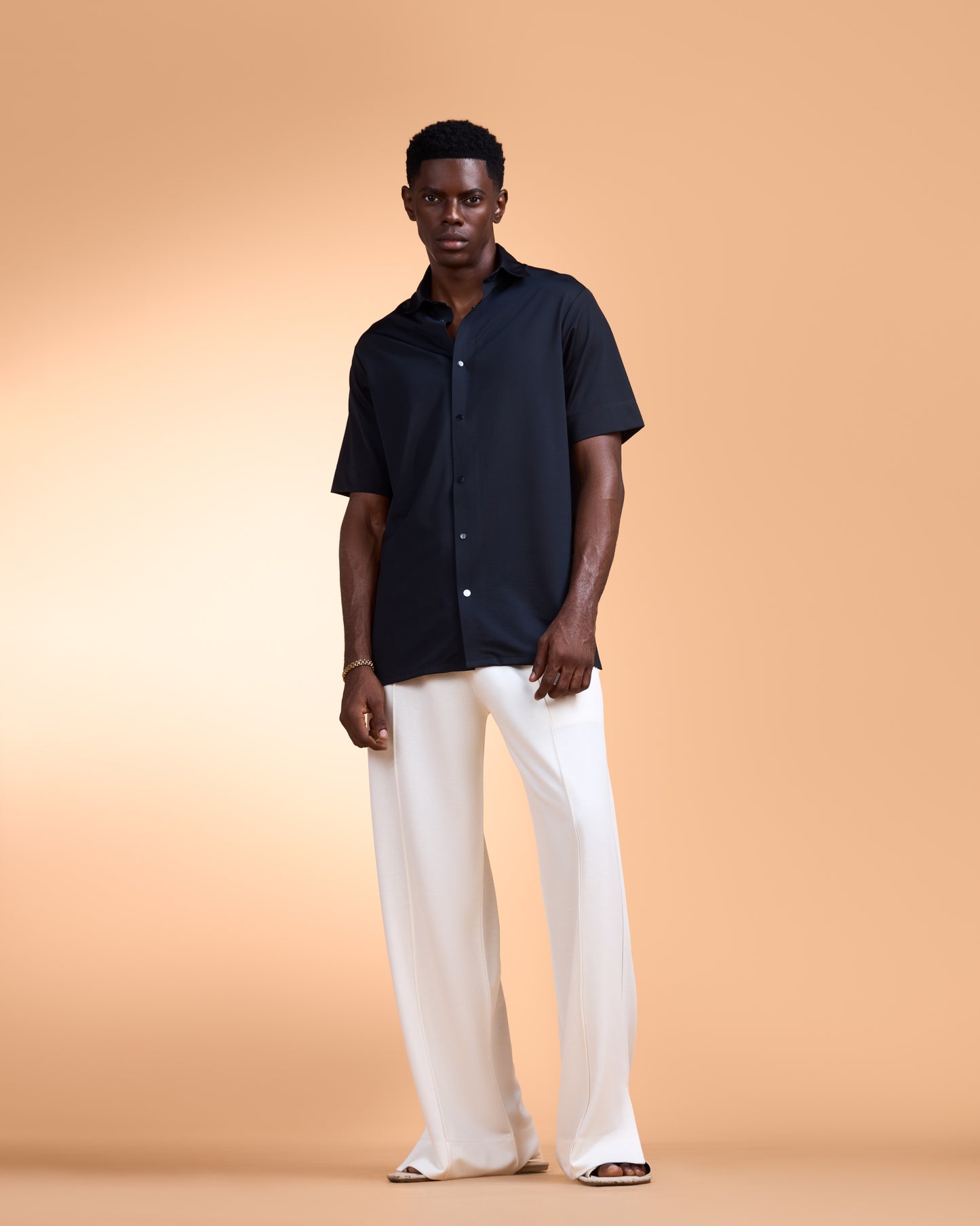 Curban midnight shorts-leeve Loosefit  Menswear set