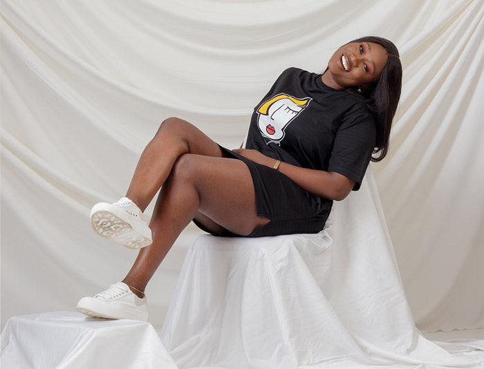 Robe chemise Curban Graffiti