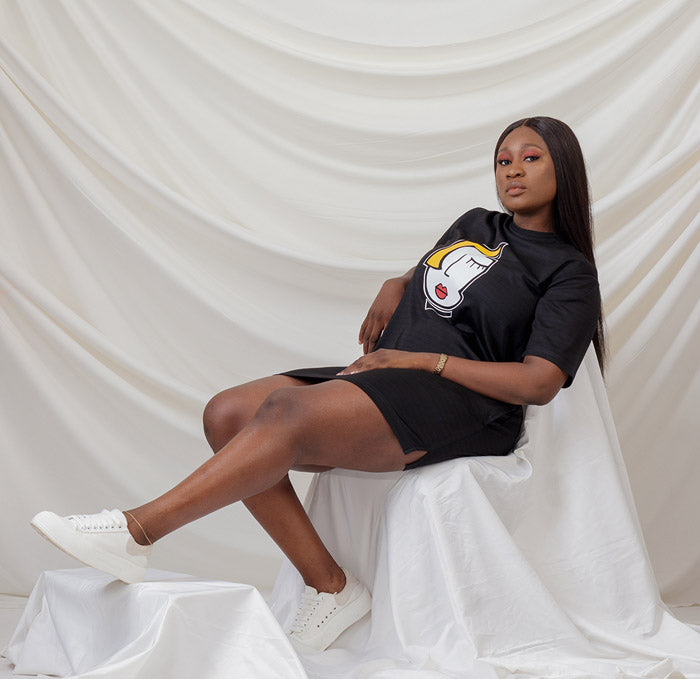 Robe chemise Curban Graffiti