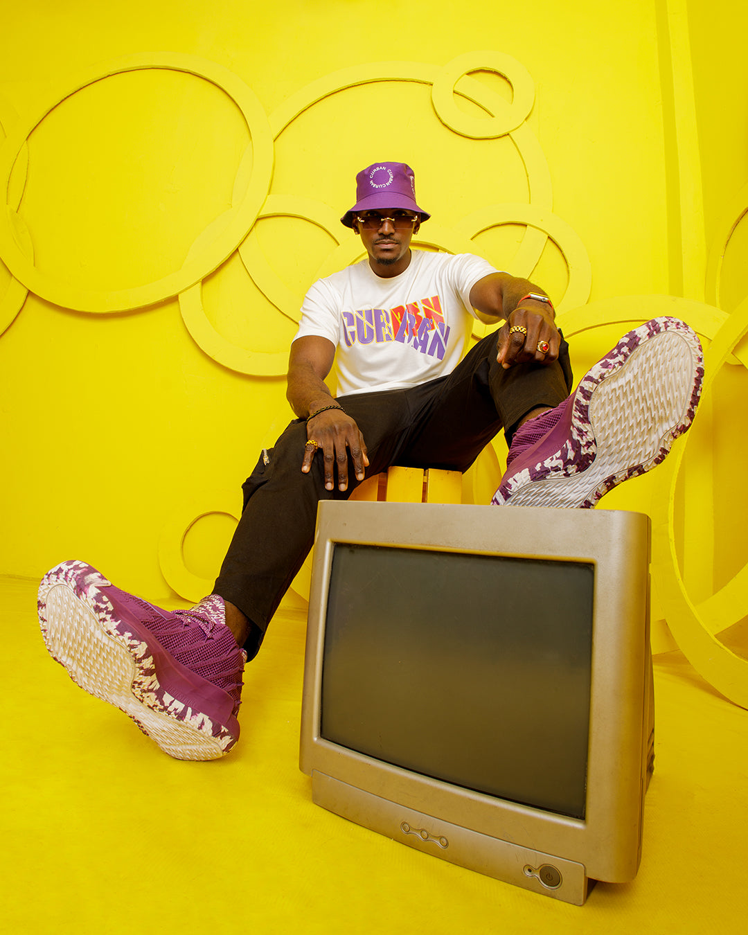 CURBAN LKRS Slogan Oversized Male T-Shirt