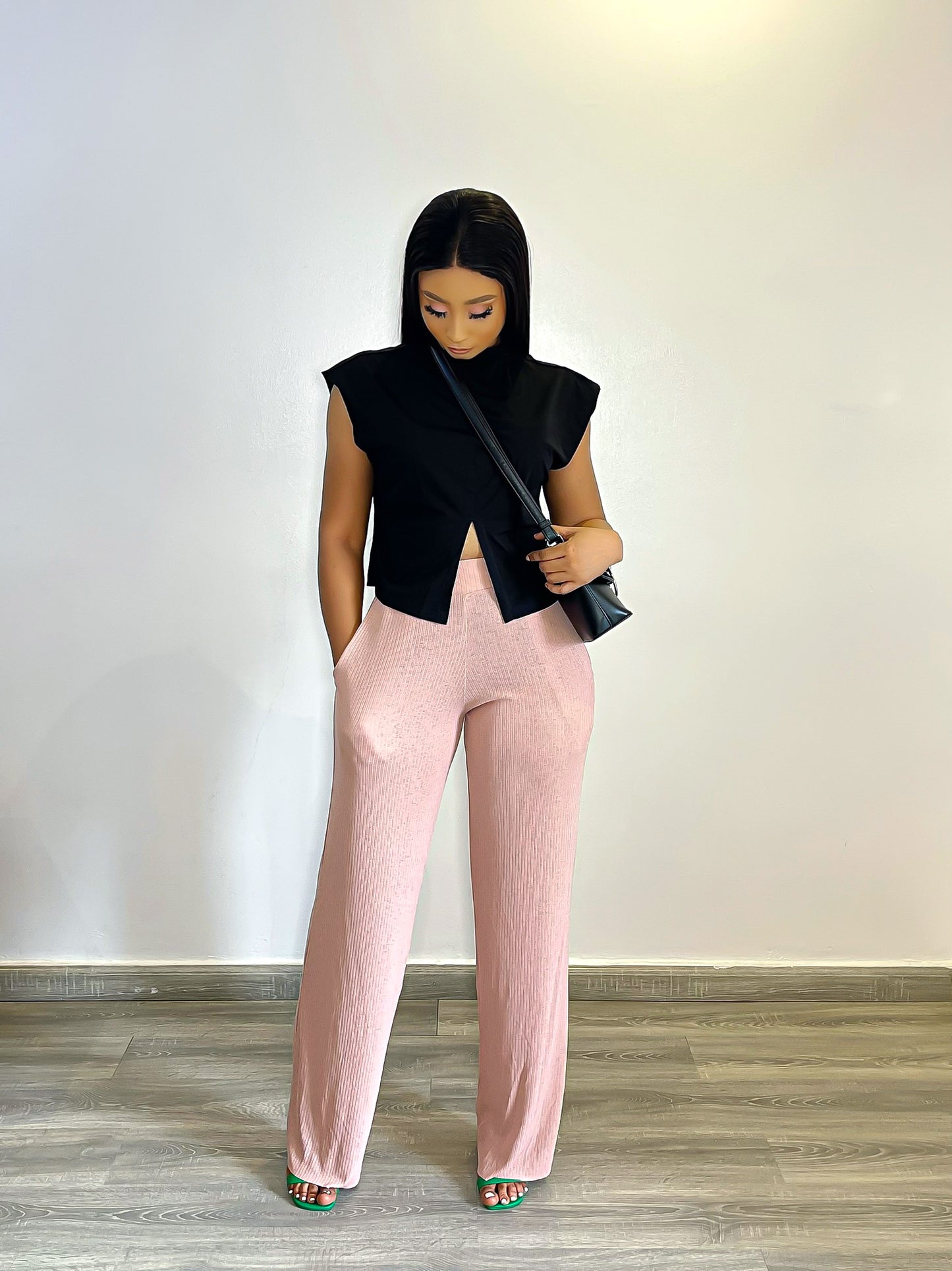 CURBAN Slit Crop Co-Ord