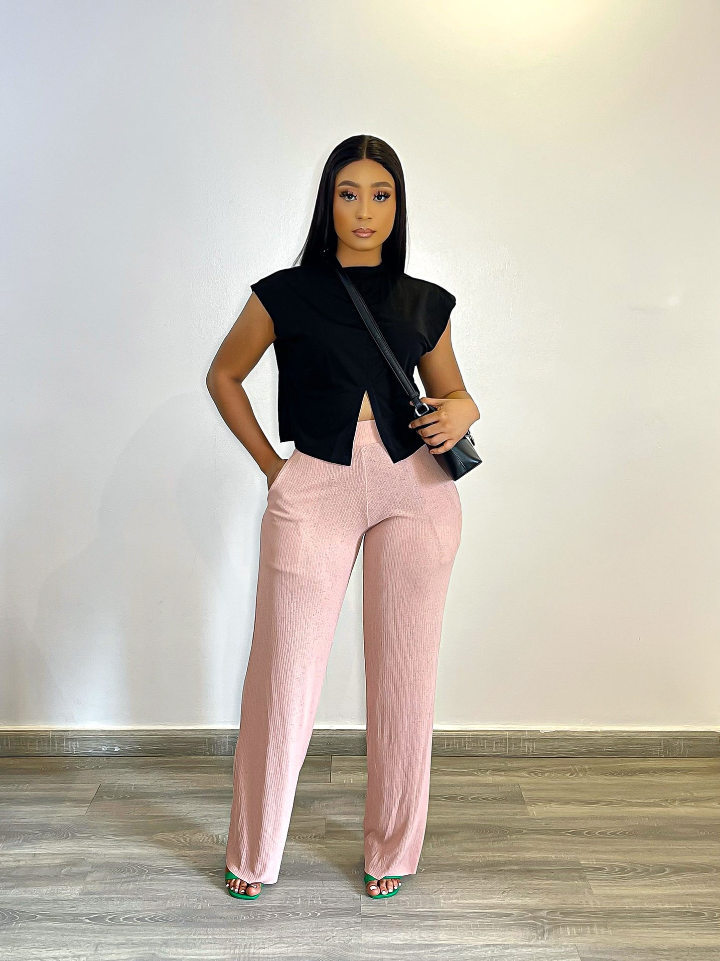 CURBAN Slit Crop Co-Ord